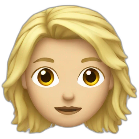 Blonde Samurai emoji