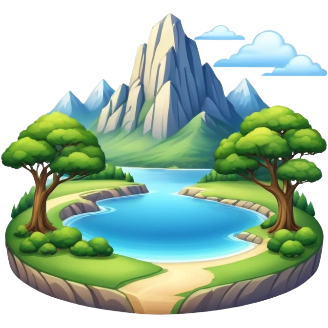 Cool scenery  emoji