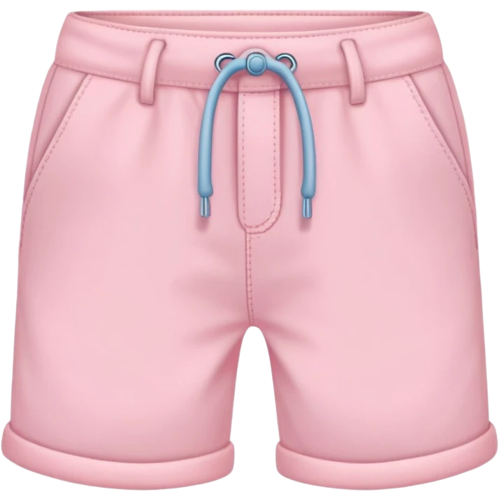 super realistic baby pink shorts emoji