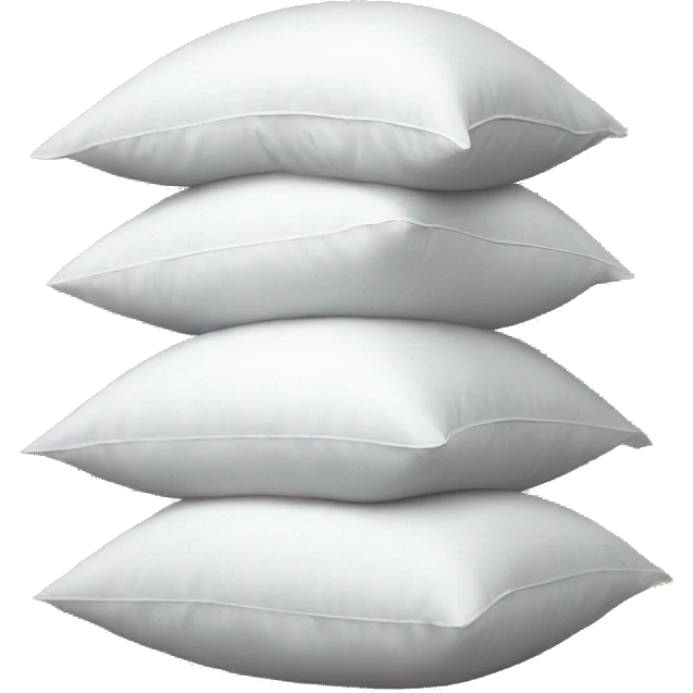 three pillows on top of each other emoji