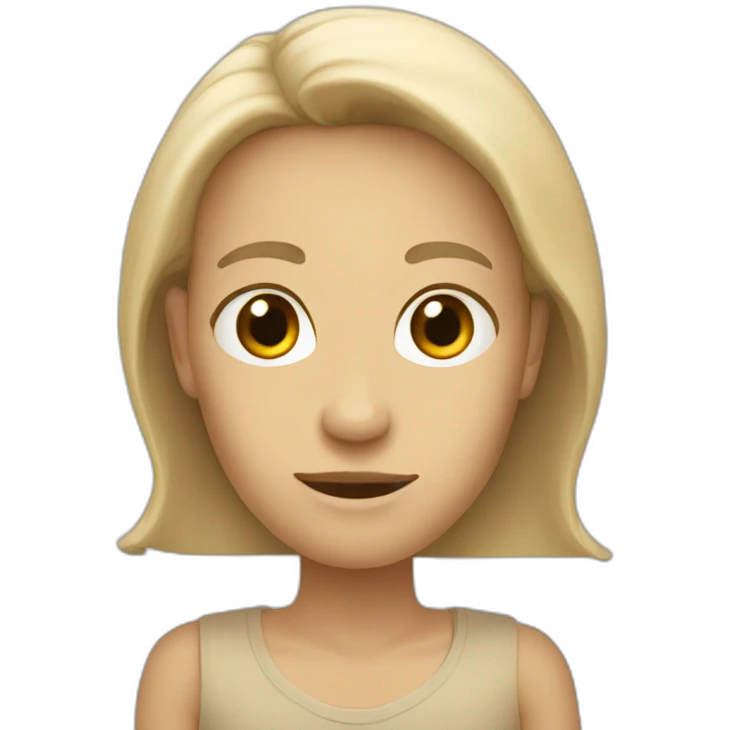 Long någon beige emoji