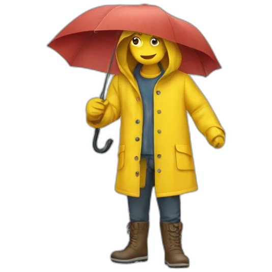 raincoat emoji