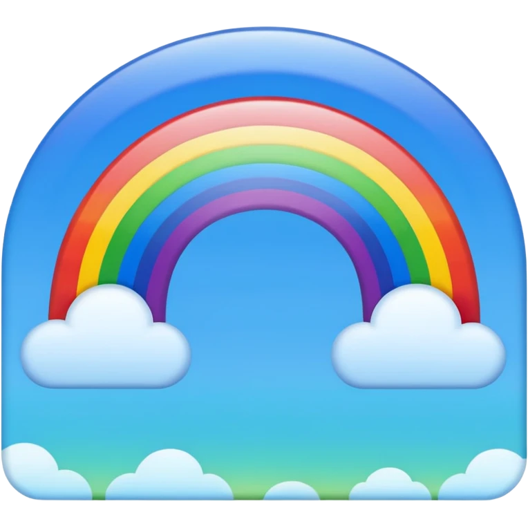 Rainbow emoji