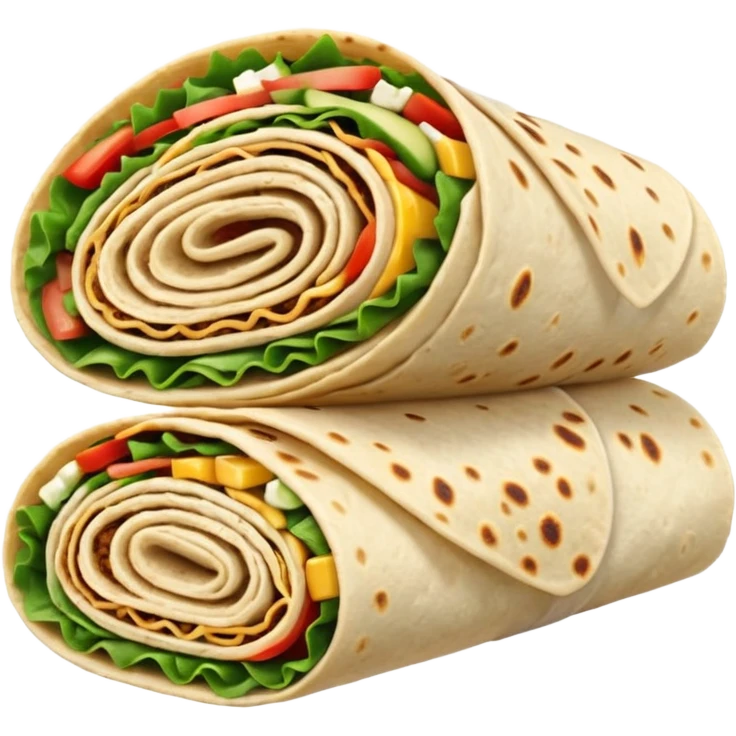 Turkish wrap emoji