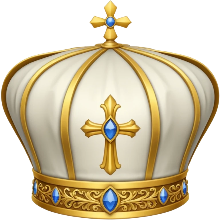 Make me a archbishop mitre I want a catholic mitre don’T put a human just the hat  emoji