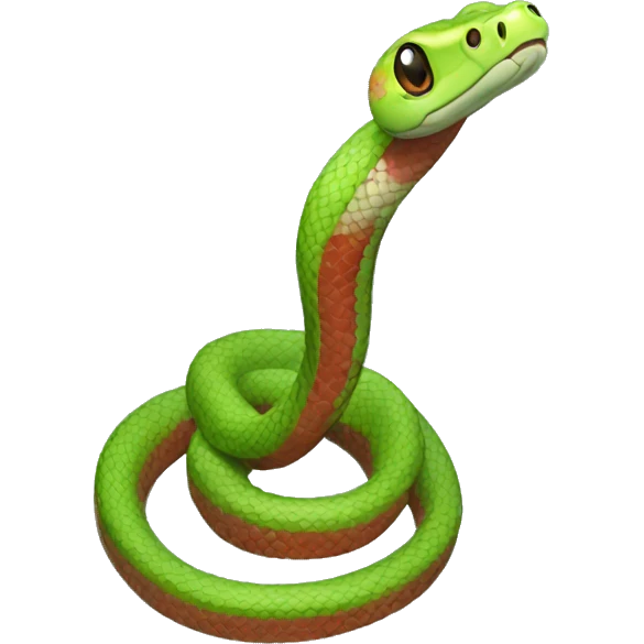  Coralillo snake emoji