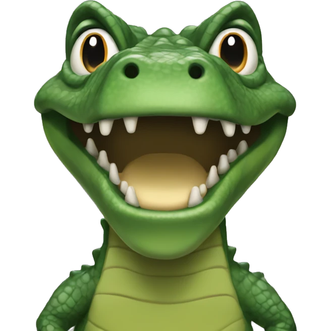 cocodrilo elegante emoji
