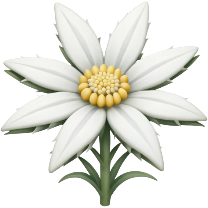 edelweiss realista emoji