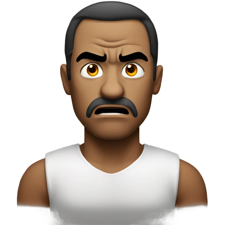 A anger man emoji