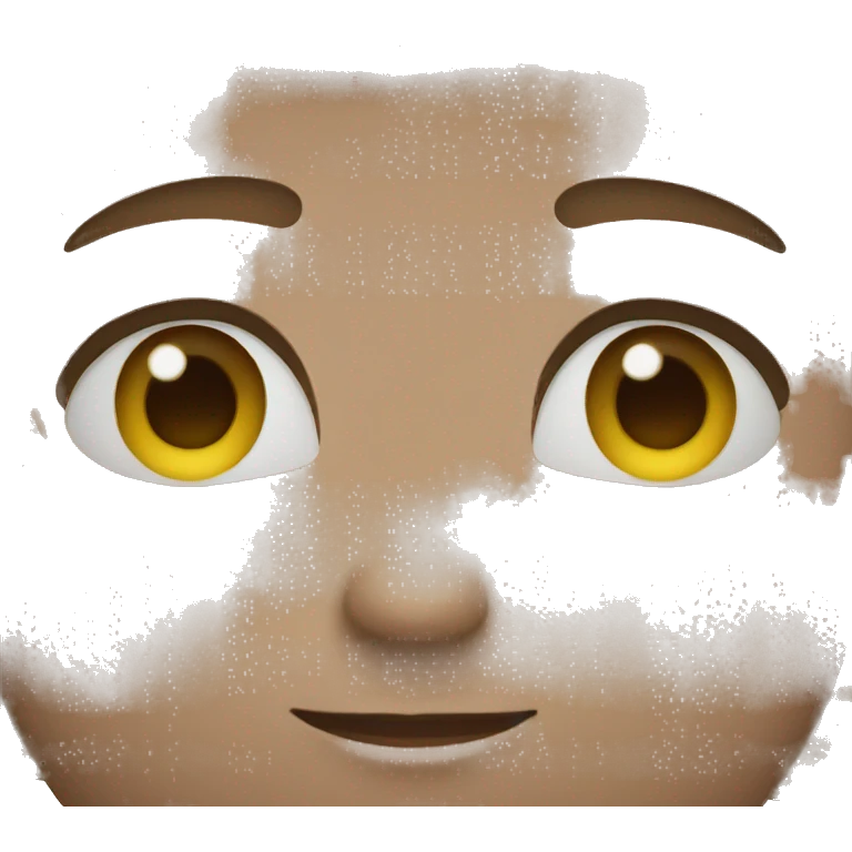 Gratitude face emoji