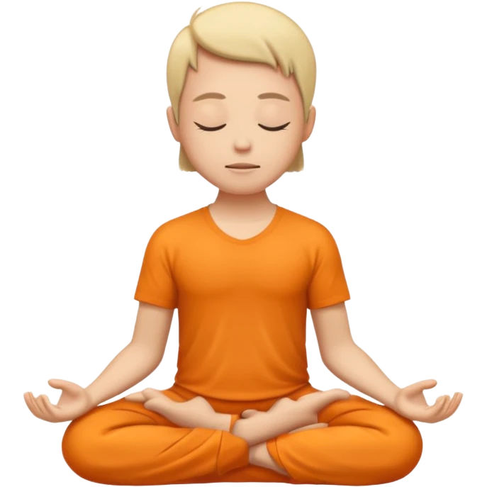 meditation emoji