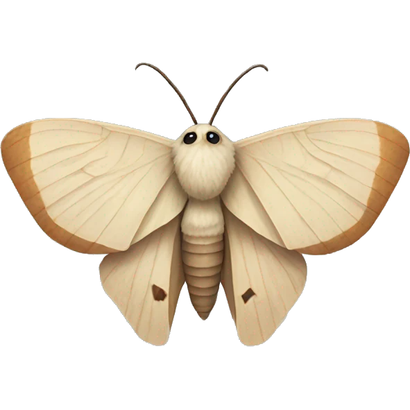 Moth emoji