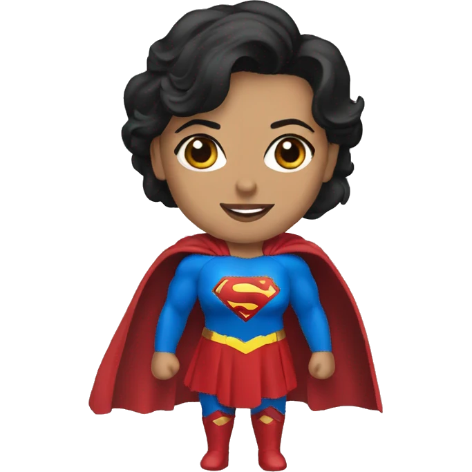 Female Superman emoji
