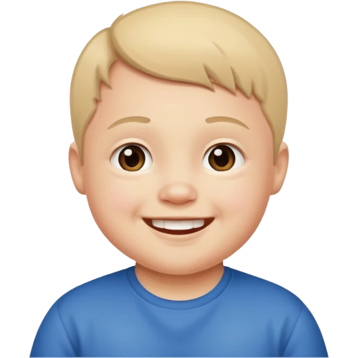 A down syndrome kid emoji