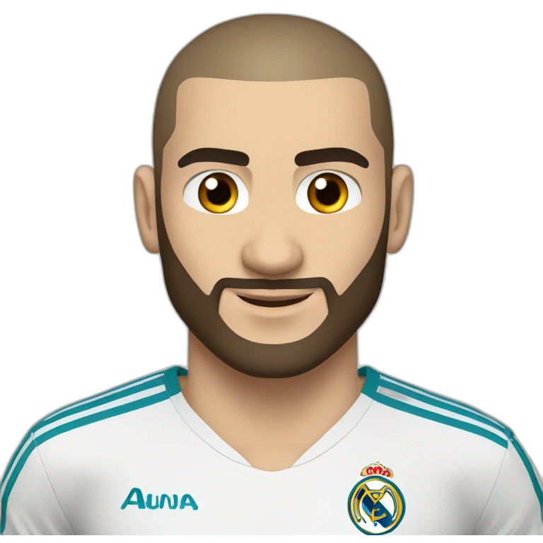 benzema football player emoji