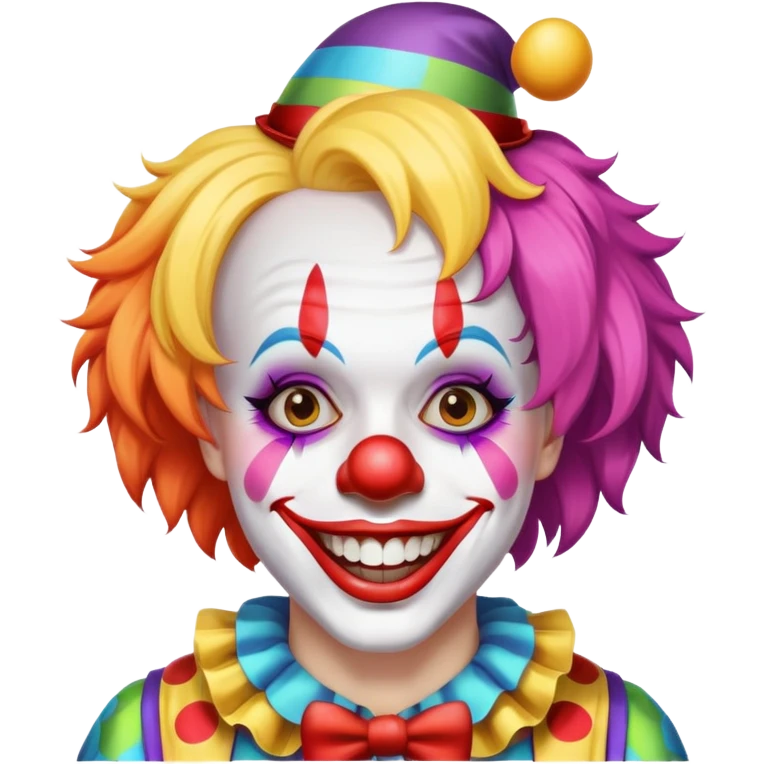 Spin as a clown emoji