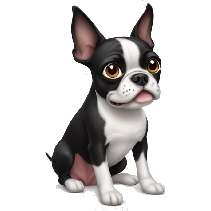 Boston terrier emoji