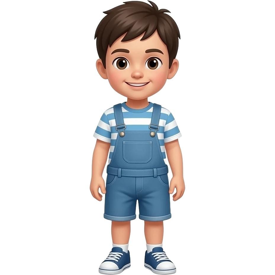 Niño que se le vea todo el cuer`po emoji