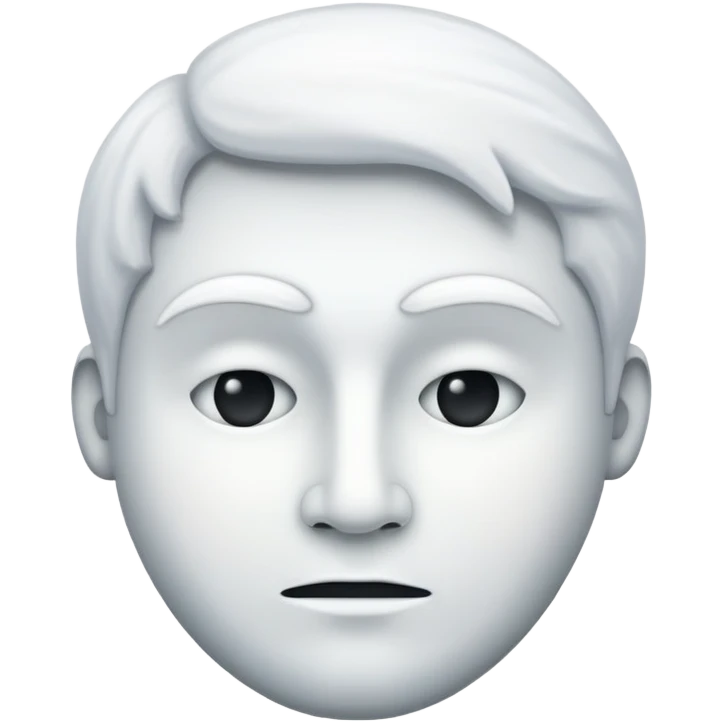 Eldritch white face emoji