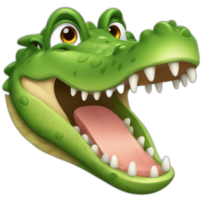 Vector the Crocodile emoji