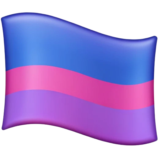 Bisexual flag emoji