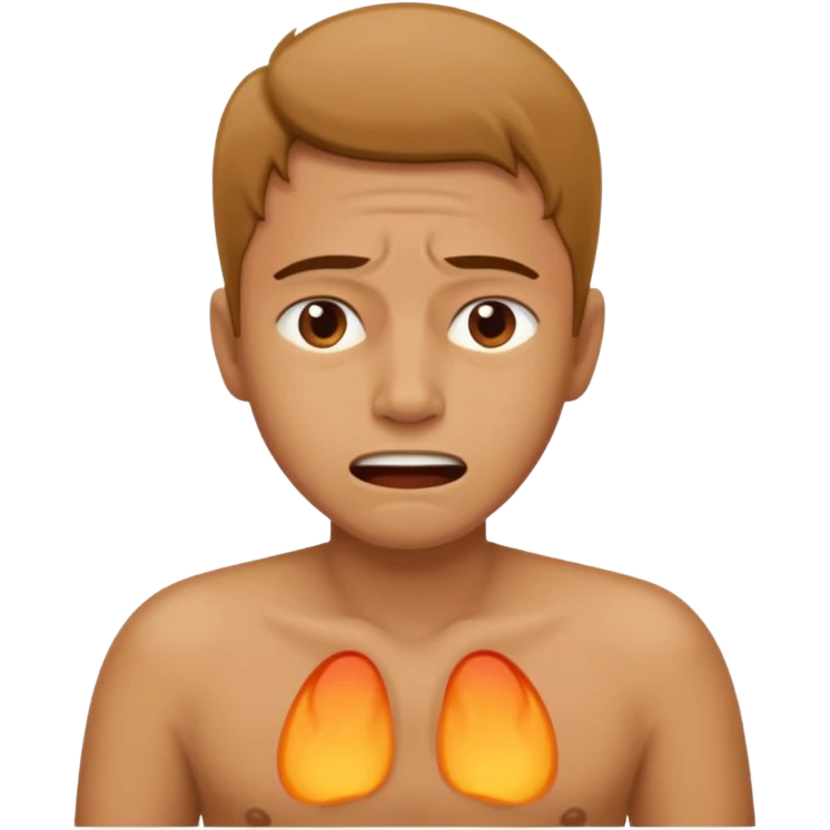 mal au dos emoji