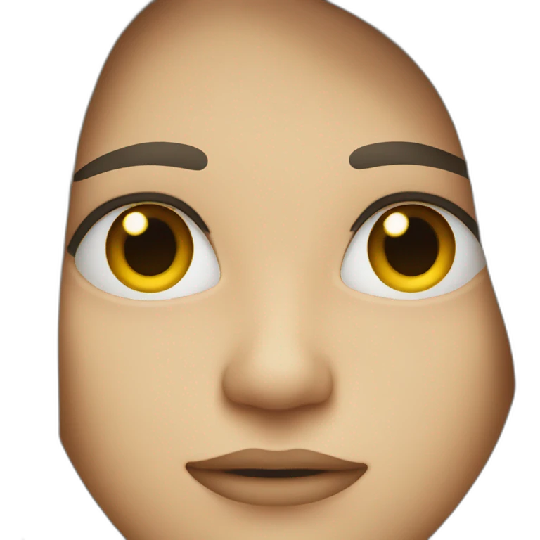 Half face emoji