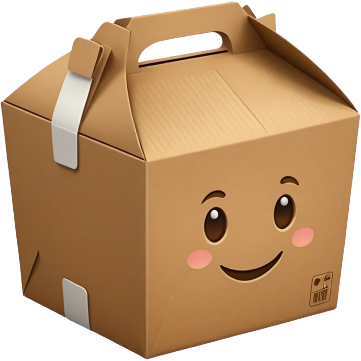 food take away box emoji