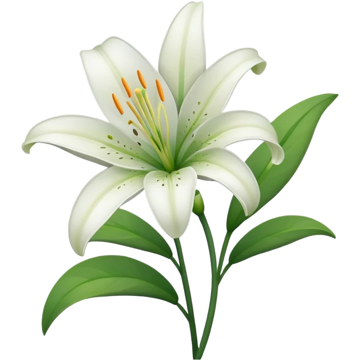 lily flower emoji
