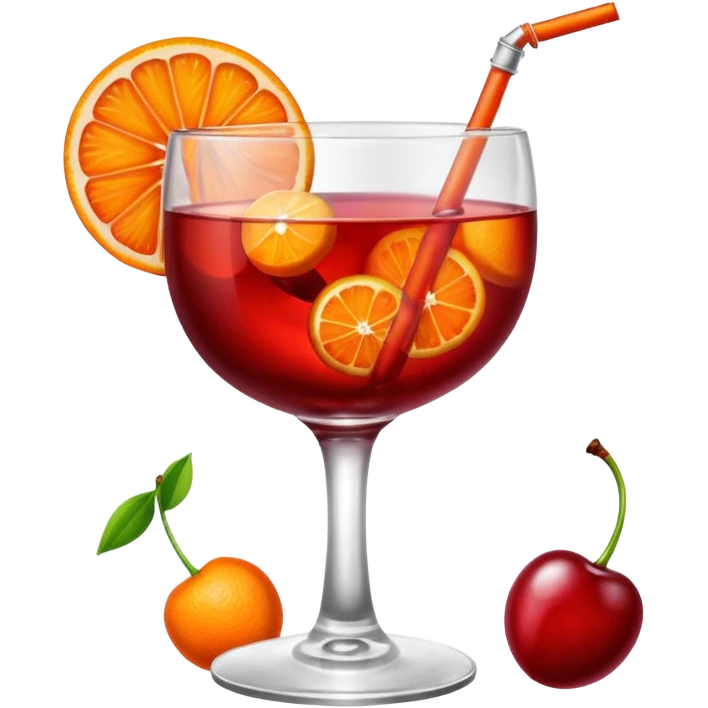 Mach mir einen Cherry Negroni  emoji