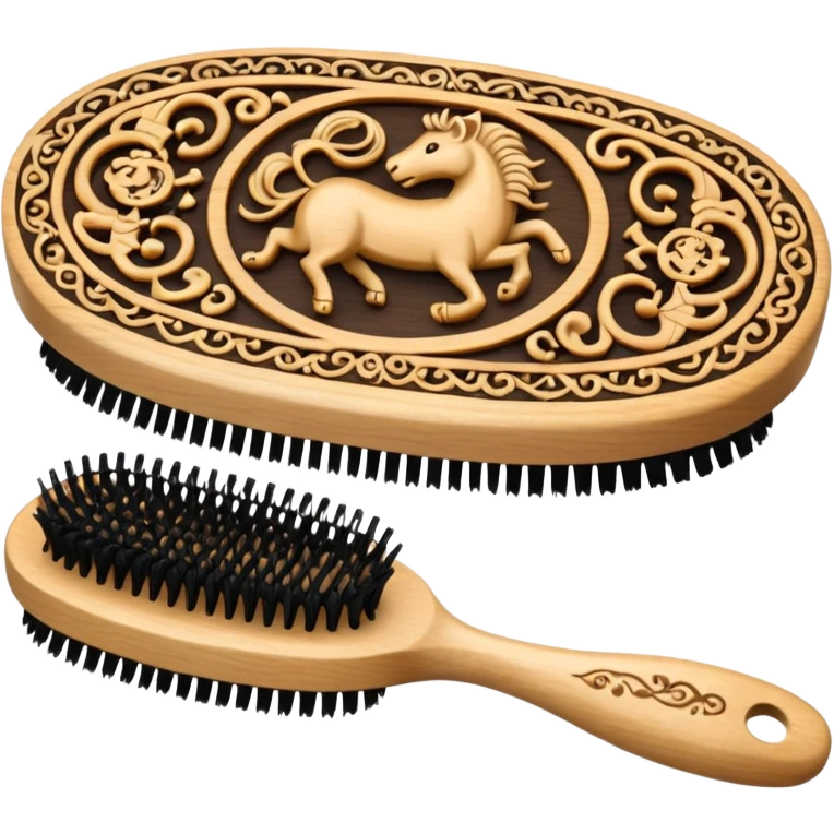 horoscope hairbrush emoji