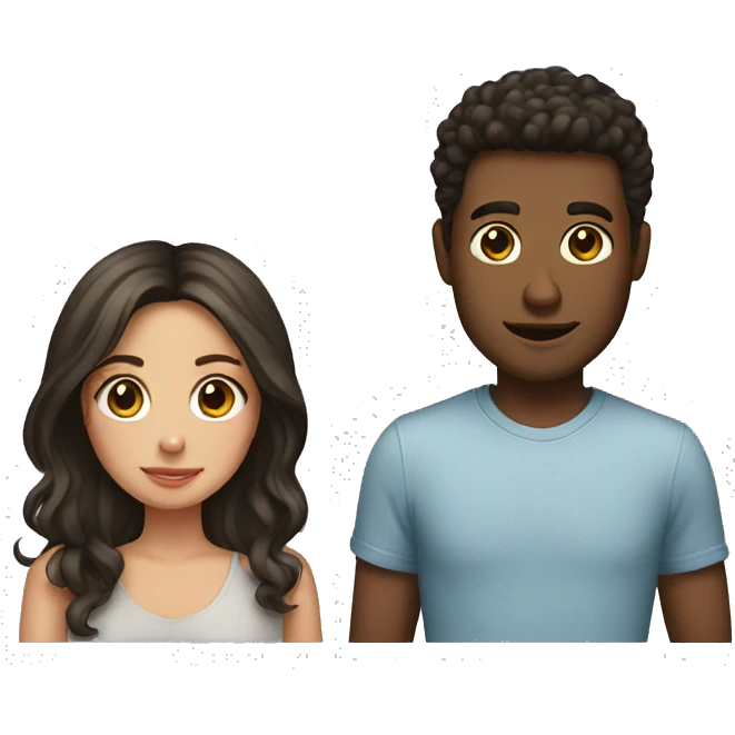 Boyfriend and girlfriend emoji