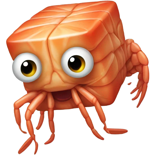 meatcube prawn ugly emoji