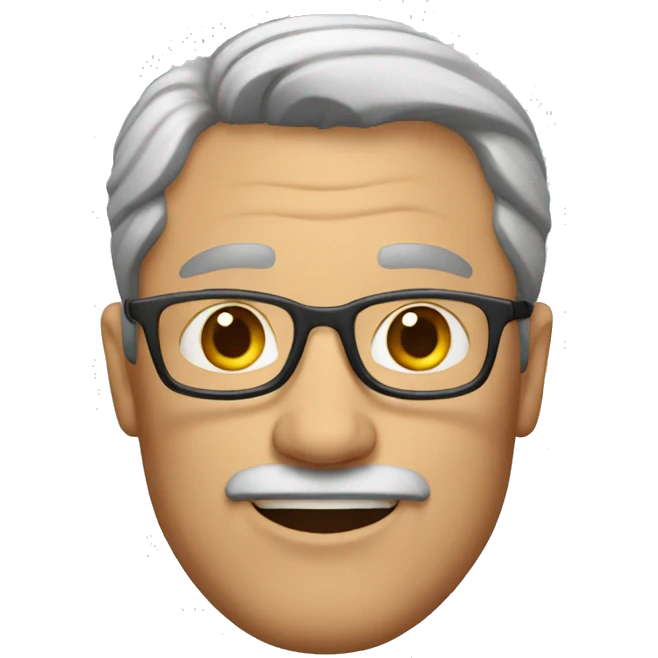 middle aged man emoji