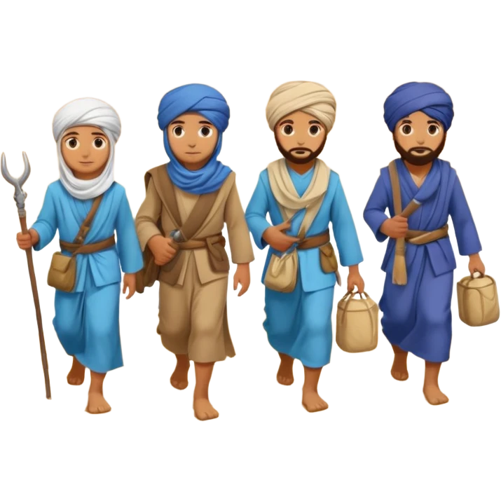 Desert Nomad Travelers emoji