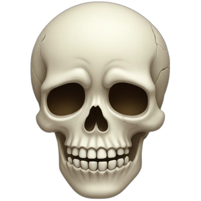 skull crying emoji