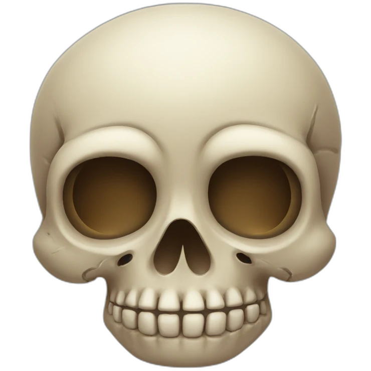Skull with bones emoji