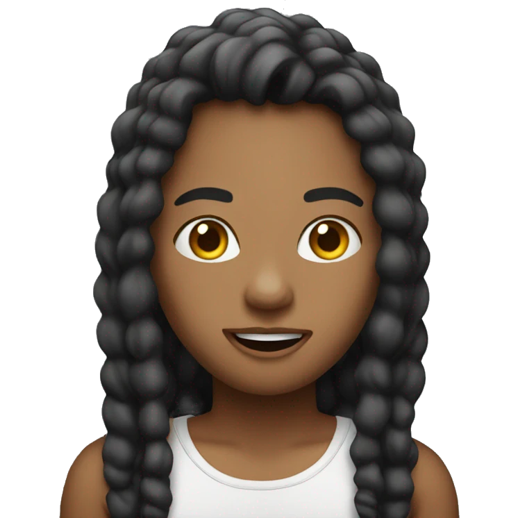 A singer emoji