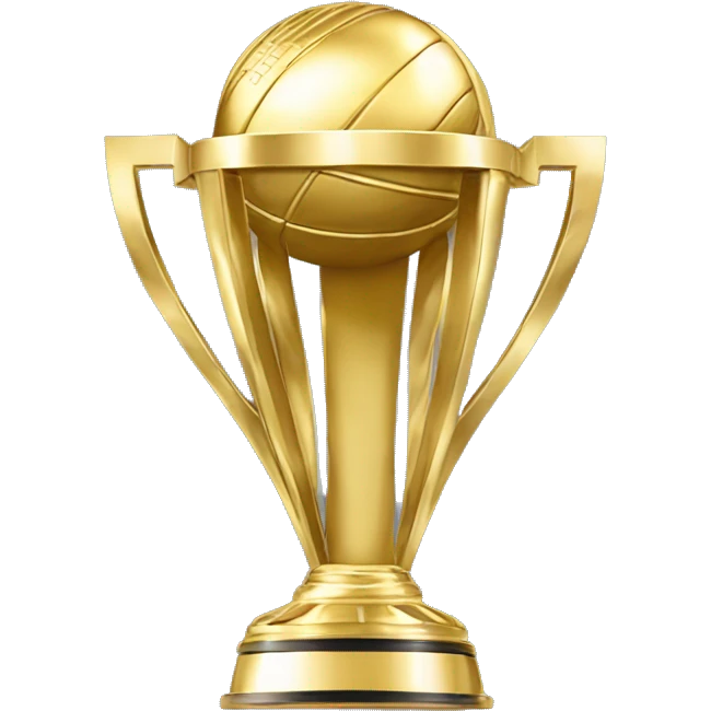 Icc World Cup trophy cricket emoji