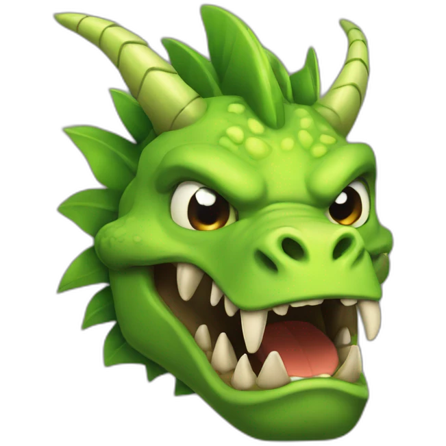 dracofeu qui fume emoji
