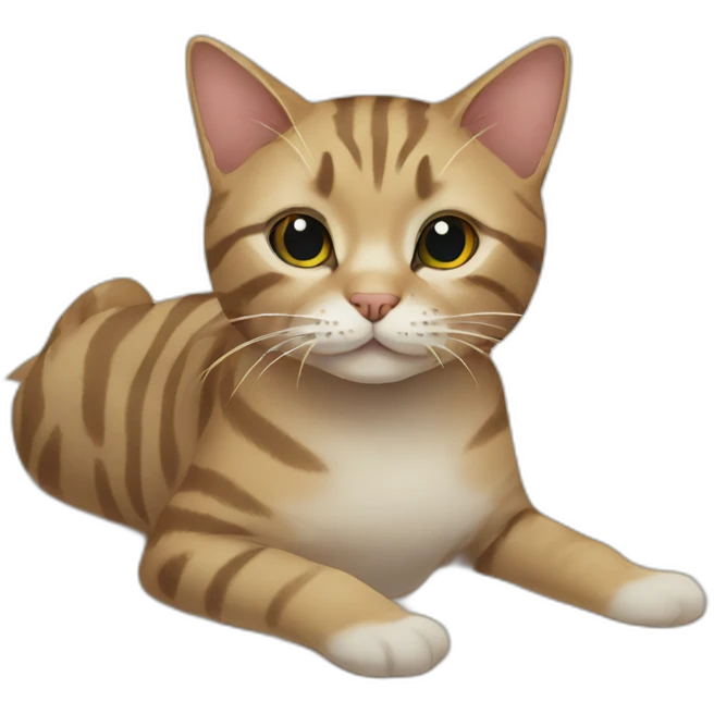 cat on the beach emoji