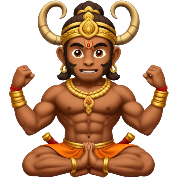 Hanuman ji Ram jap emoji