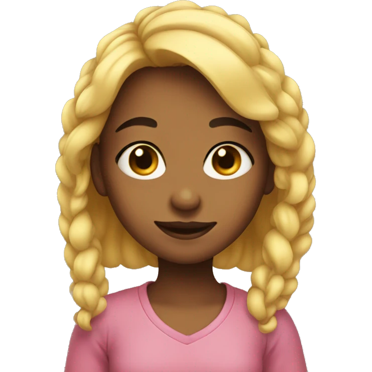 Cute girl emoji