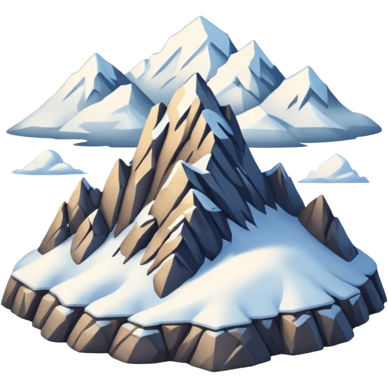 Mountain emoji