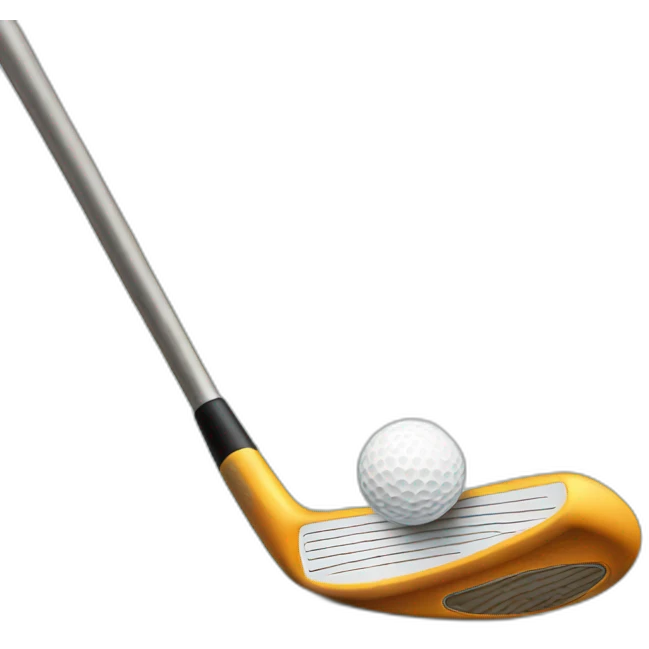 golf bat emoji