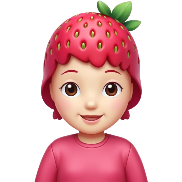 Sonny angel with fruit head emoji