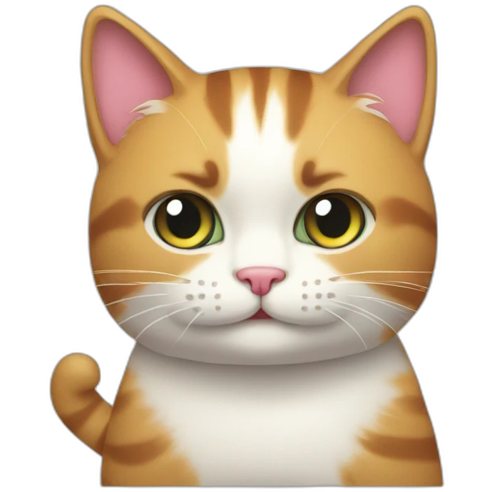 cat from gift box emoji