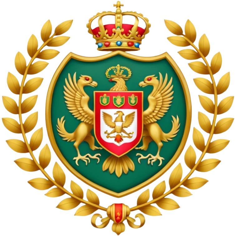 Escudo del heroico colegio militar de México emoji