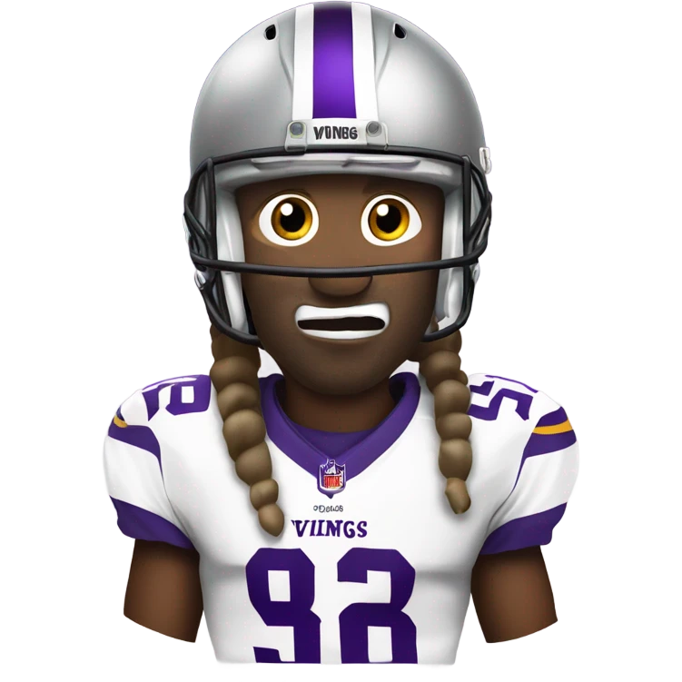 Minnesota Vikings person holding a sign that says we suck emoji
