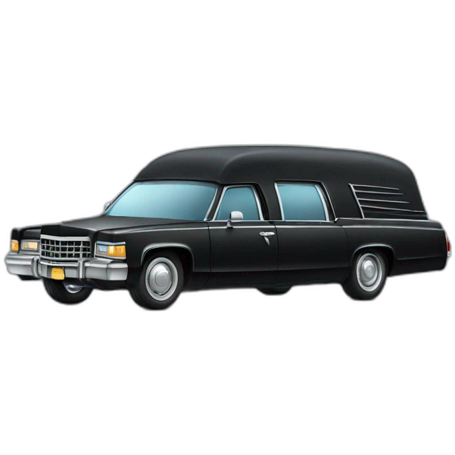 Hearse emoji